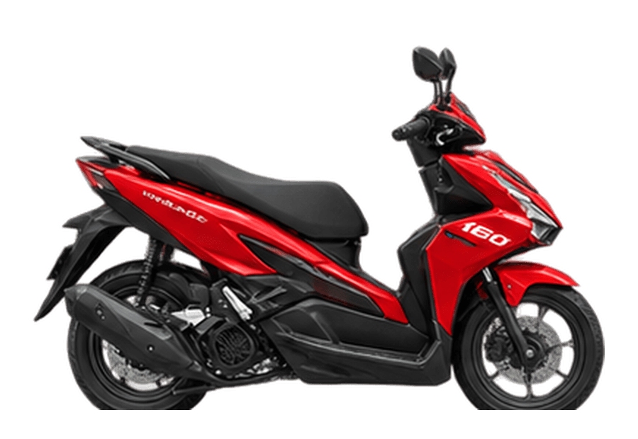 Honda Airblade 160, left view (prototype visual)