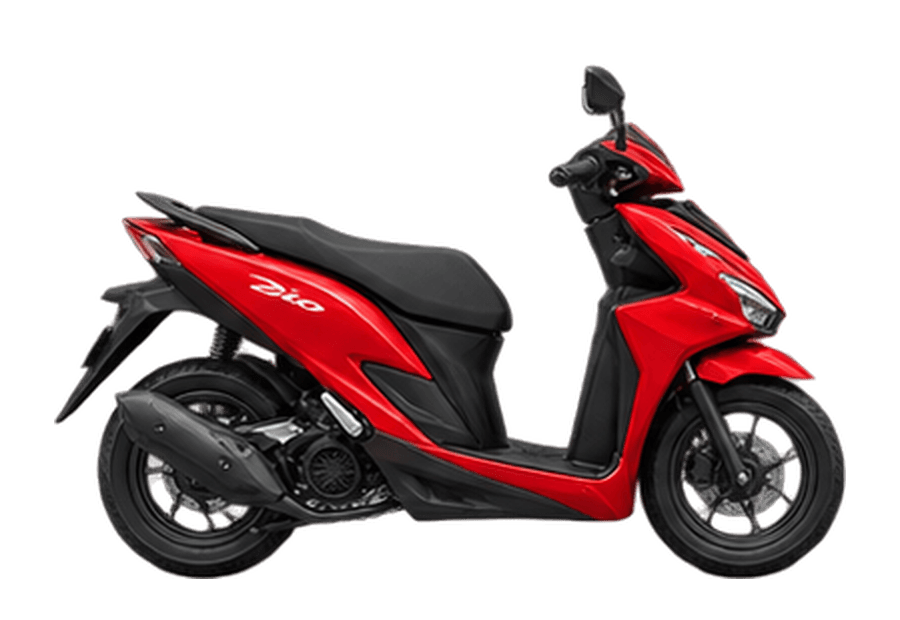 Honda Dio, left view (prototype visual)