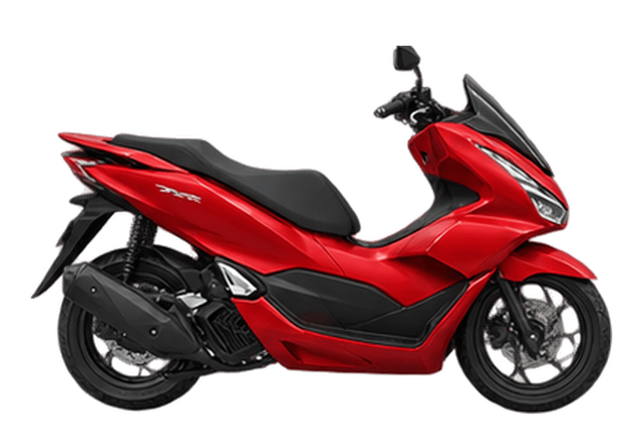 Honda PCX160, left view (prototype visual)