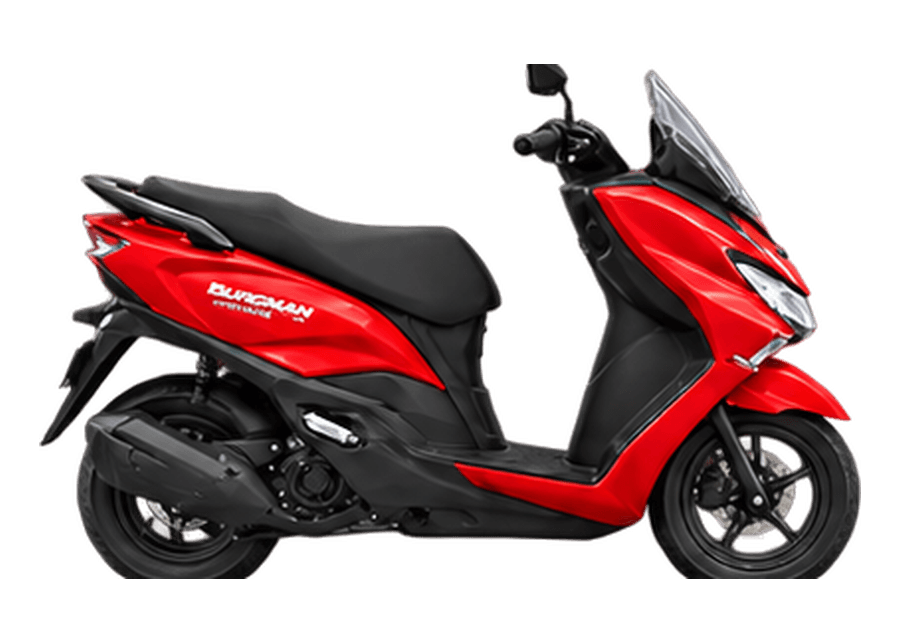 Suzuki Burgman Street 125 EX, left view (prototype visual)