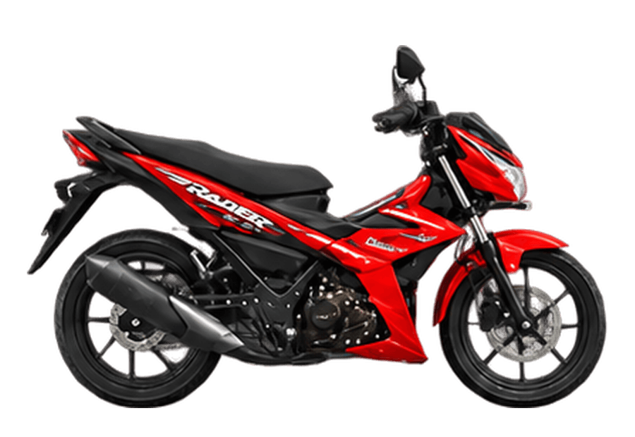 Suzuki Raider R150 Fi, left view (prototype visual)