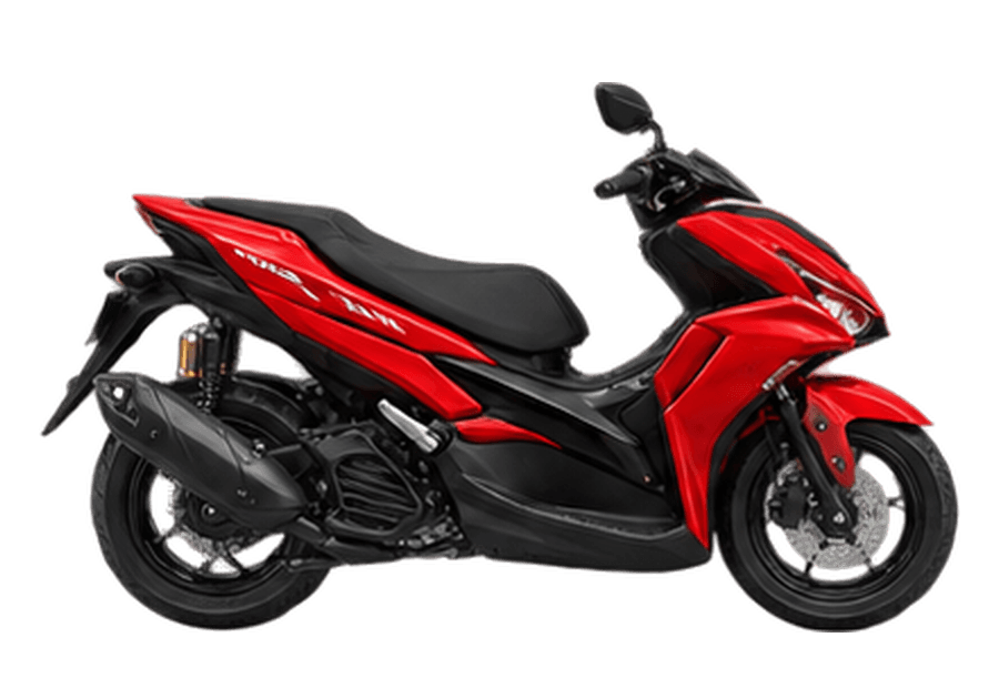 Yamaha Aerox 155, left view (prototype visual)
